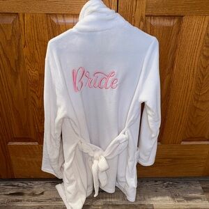 Cynthia Rowley White Bride Robe